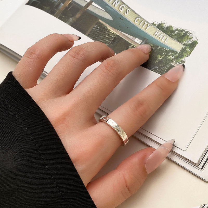 Sun and Moon Matching Ring Set